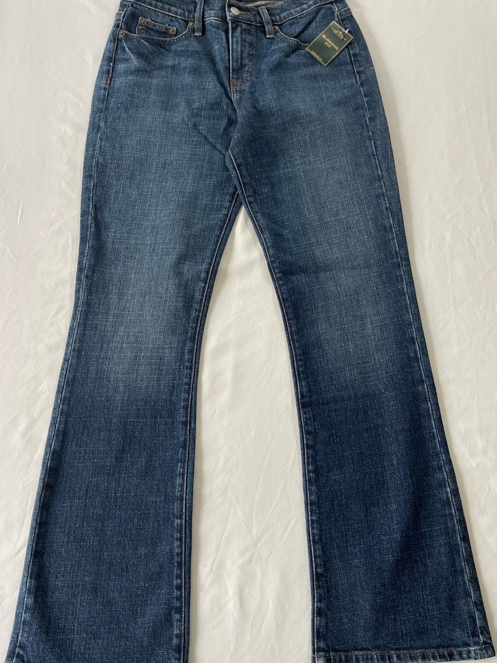 Ralph Lauren Women's Bootcut Jeans - Classic Denim Sz 2 NWT